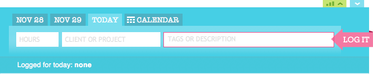 Quick Entry: Tag & Description