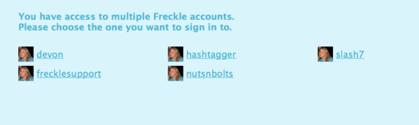 Multiple Accounts
